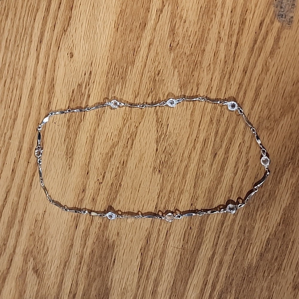 3 Items For $15 Silver Tone Necklace